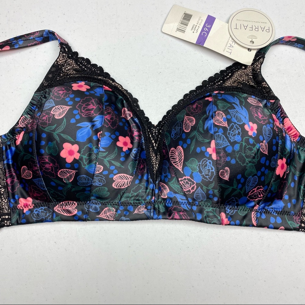 NWT Parfait  BRN/PNK Wireless, 36C. *P1064